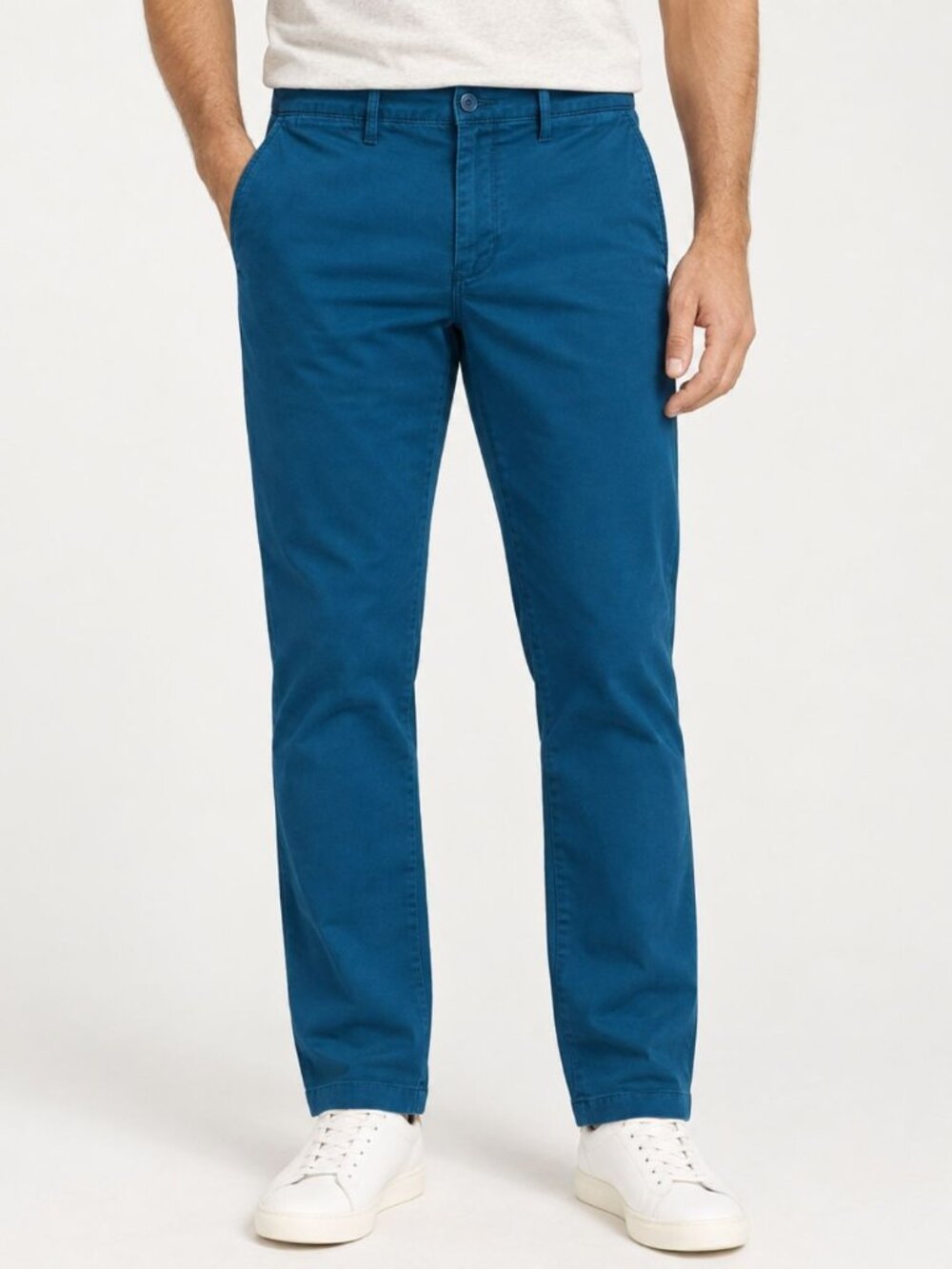 J.Crew Broken-In Urban Slim Fit Chino Pants Blue Teal Men’s 34x34 Style 19488